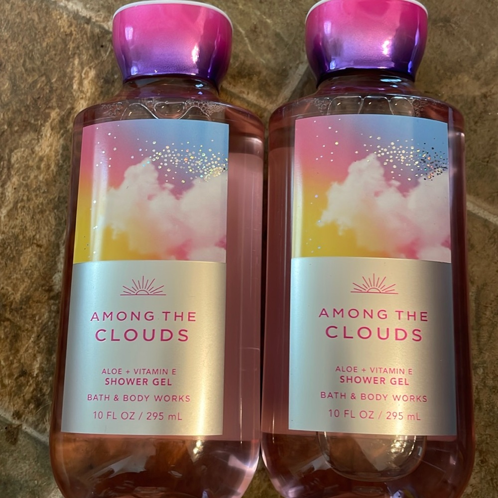 Among the clouds shower gel